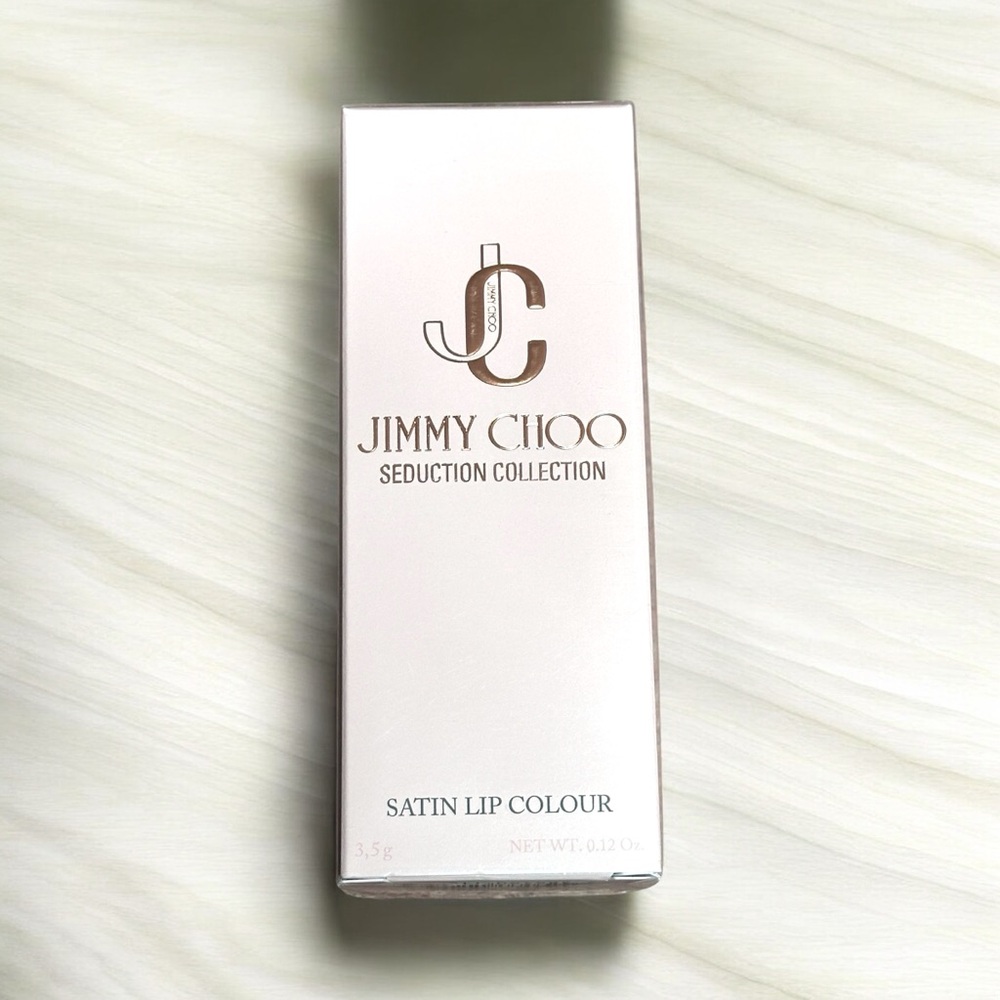 Jimmy Choo Seduction Collection Satin Lip Colour 004 Coral Kiss~ In Box Sealed